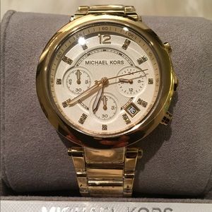 NWT Gold Michael Kors Watch